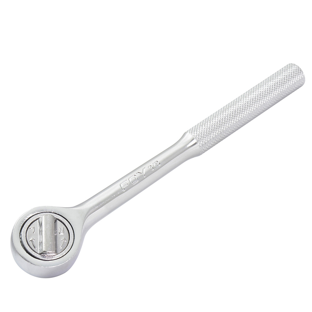 Matraca reversible cabeza redonda, para dado cuadro de 3/8"