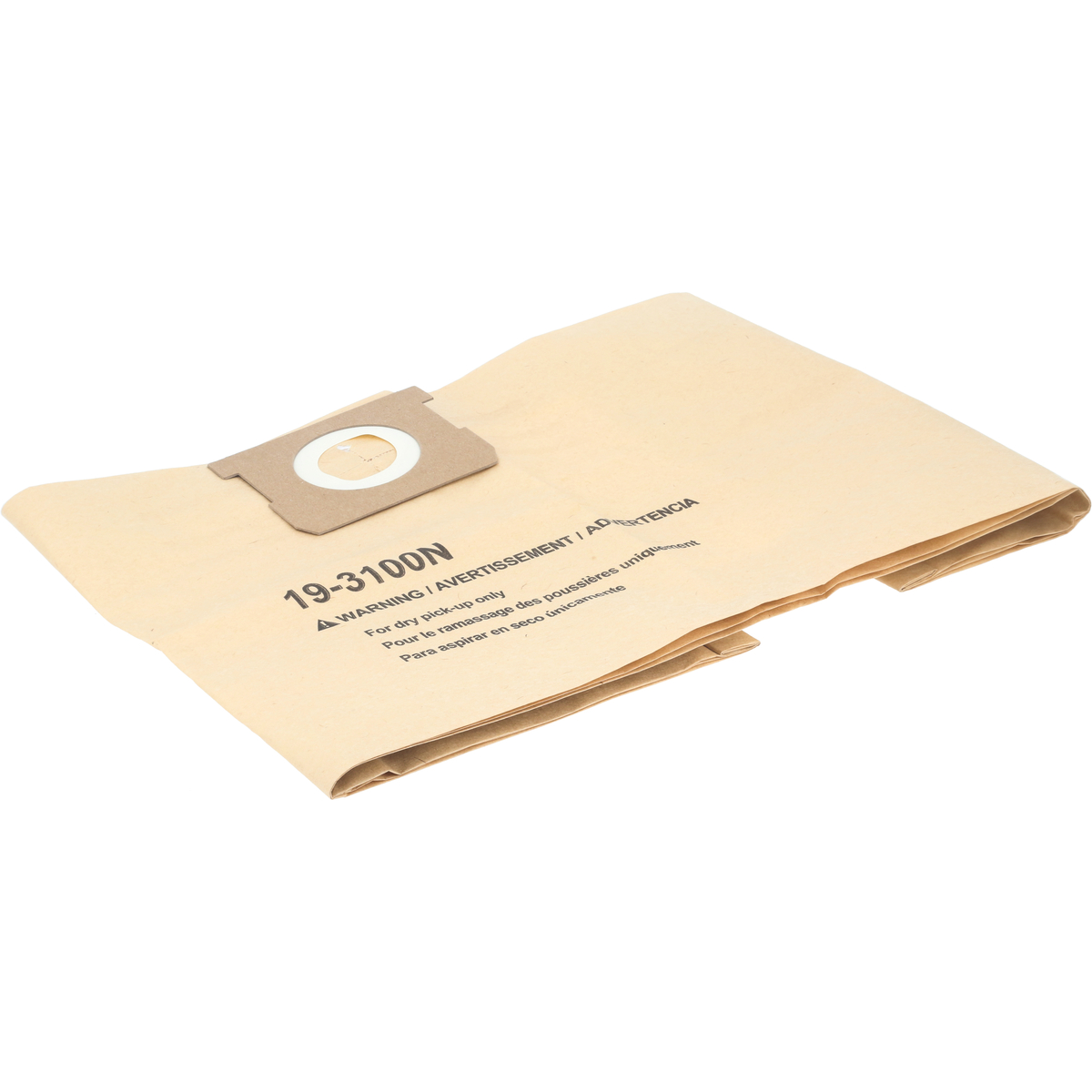 Filtro de papel para aspiradora AS606 de 6 galones