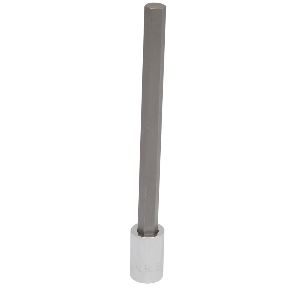 Dado con punta hexagonal extra larga cuadro de 3/8", 6 puntas, en pulgadas, 1/8"