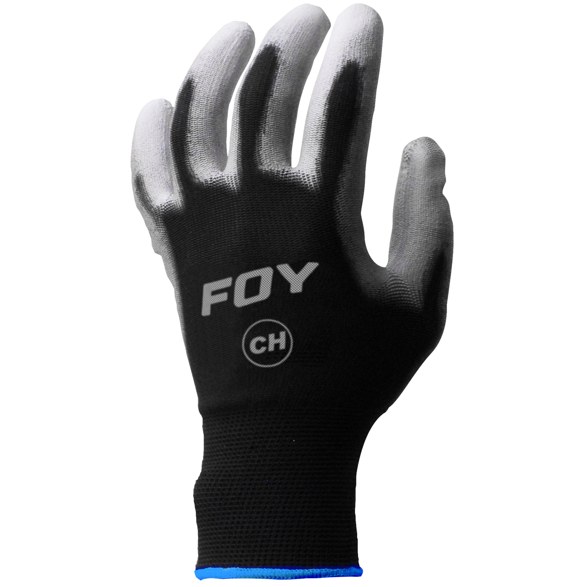 Guantes de nailon con recubrimiento de poliuretano M