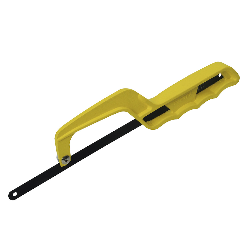 Mini arco de segueta ergonómico con mango de aluminio 10" y 12", 12"