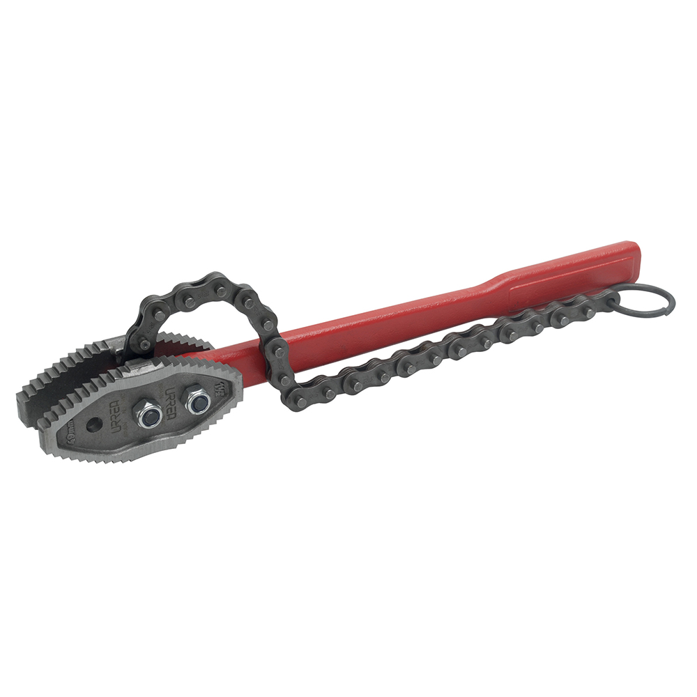 Llave de cadena tipo caimán para tubos de 1-1/2", 13"