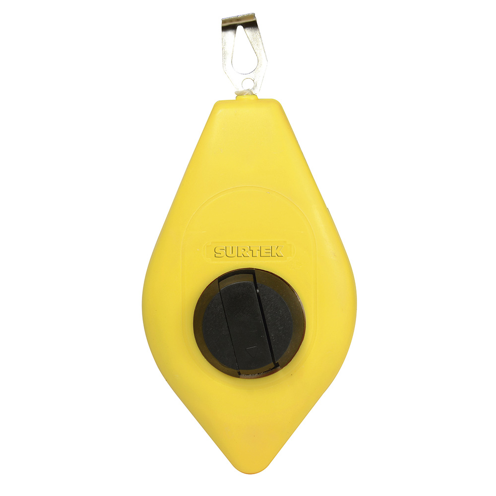 Juego de tiralíneas plástico con tiza, 30 m, 3 piezas