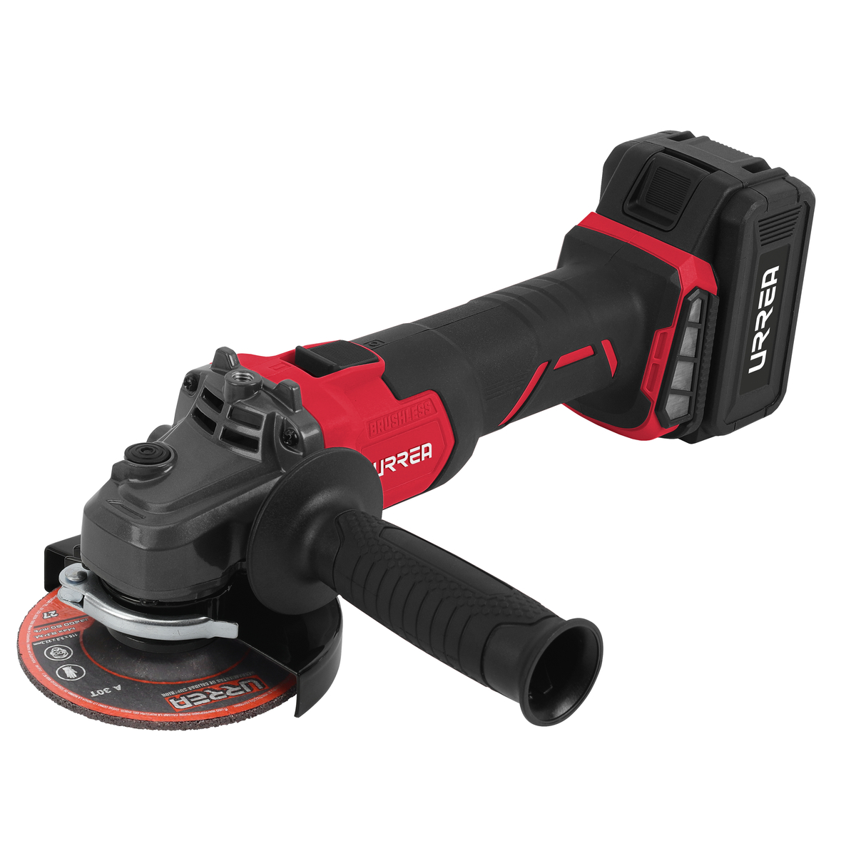 Esmeriladora angular a batería Litio-ion 5" 20 V, 8500 RPM