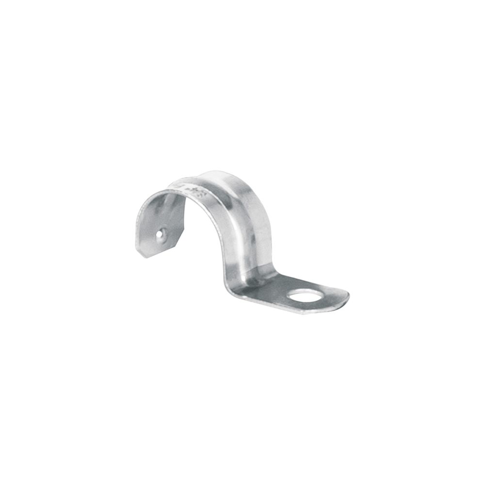Bolsa c/10 abrazaderas tipo uña 3/4' p/tubo pared delgada