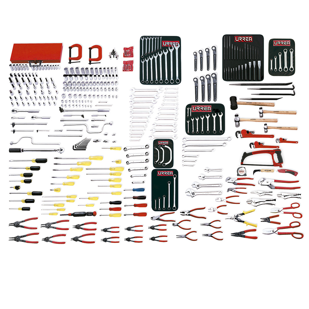 Juego maestro industrial combinado 398 piezas, sin gabinete