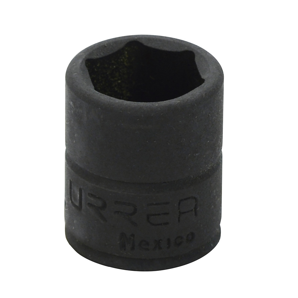 Dado de impacto cuadro de 1/4", 6 puntas, en pulgadas, 3/8"
