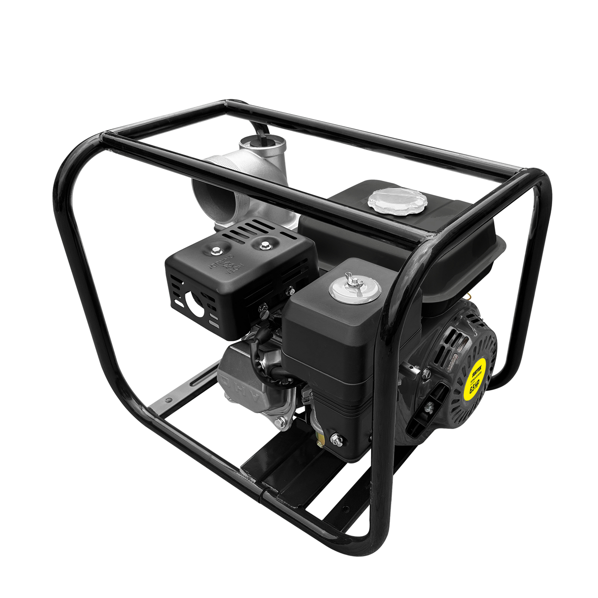 Motobomba a gasolina con diámetro de succión y descarga de 3x3", 6.5 HP