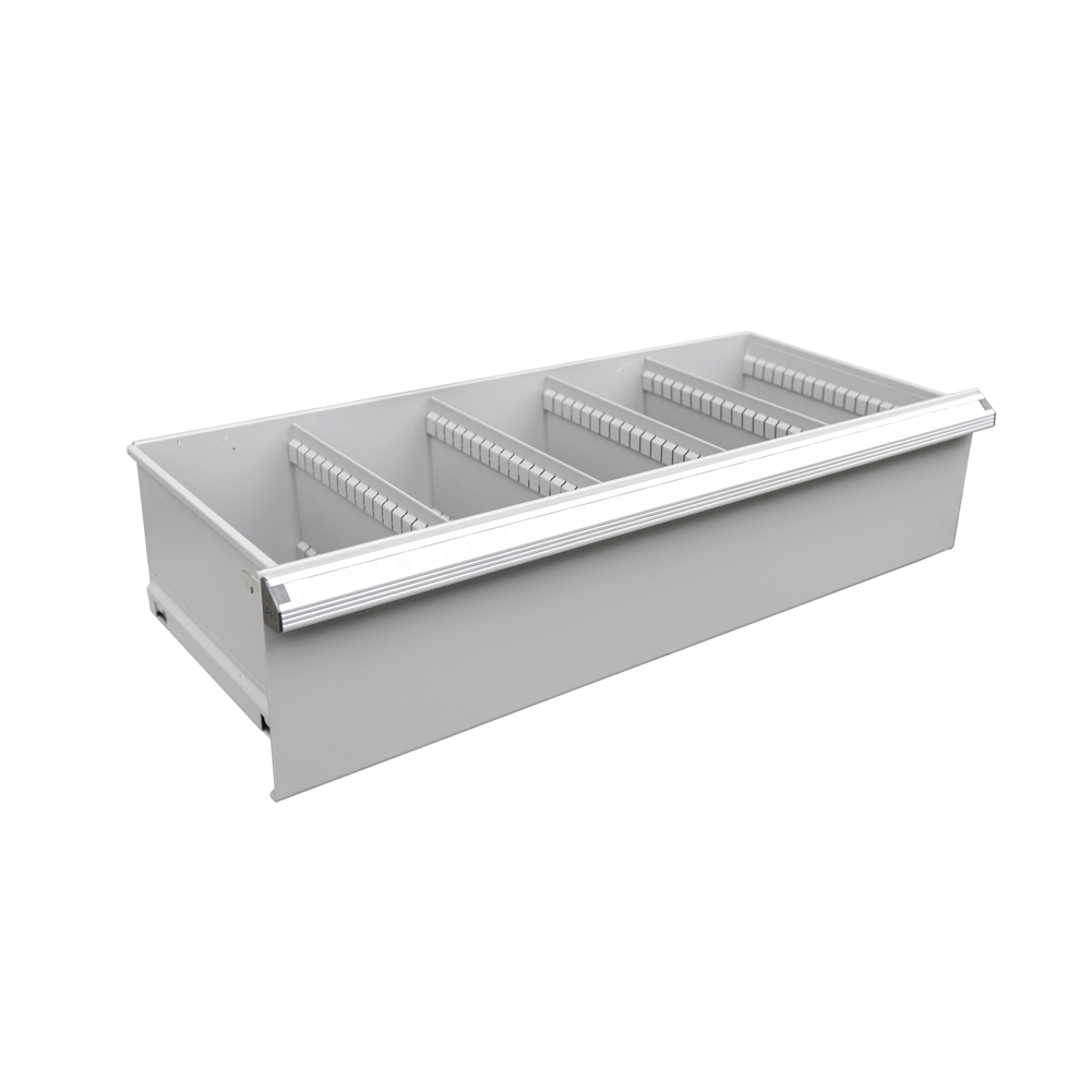Gaveta para gabinete modular de entrepaños serie X 8"