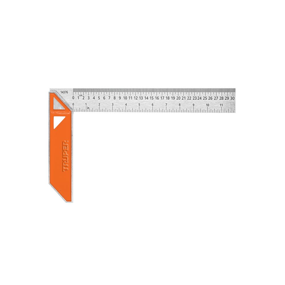Escuadra 12' para carpintero con mango 100% de aluminio