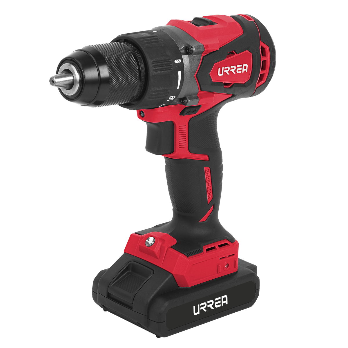 Taladro/atornillador 1/2" batería de Li-ion 20 V, 70 Nm