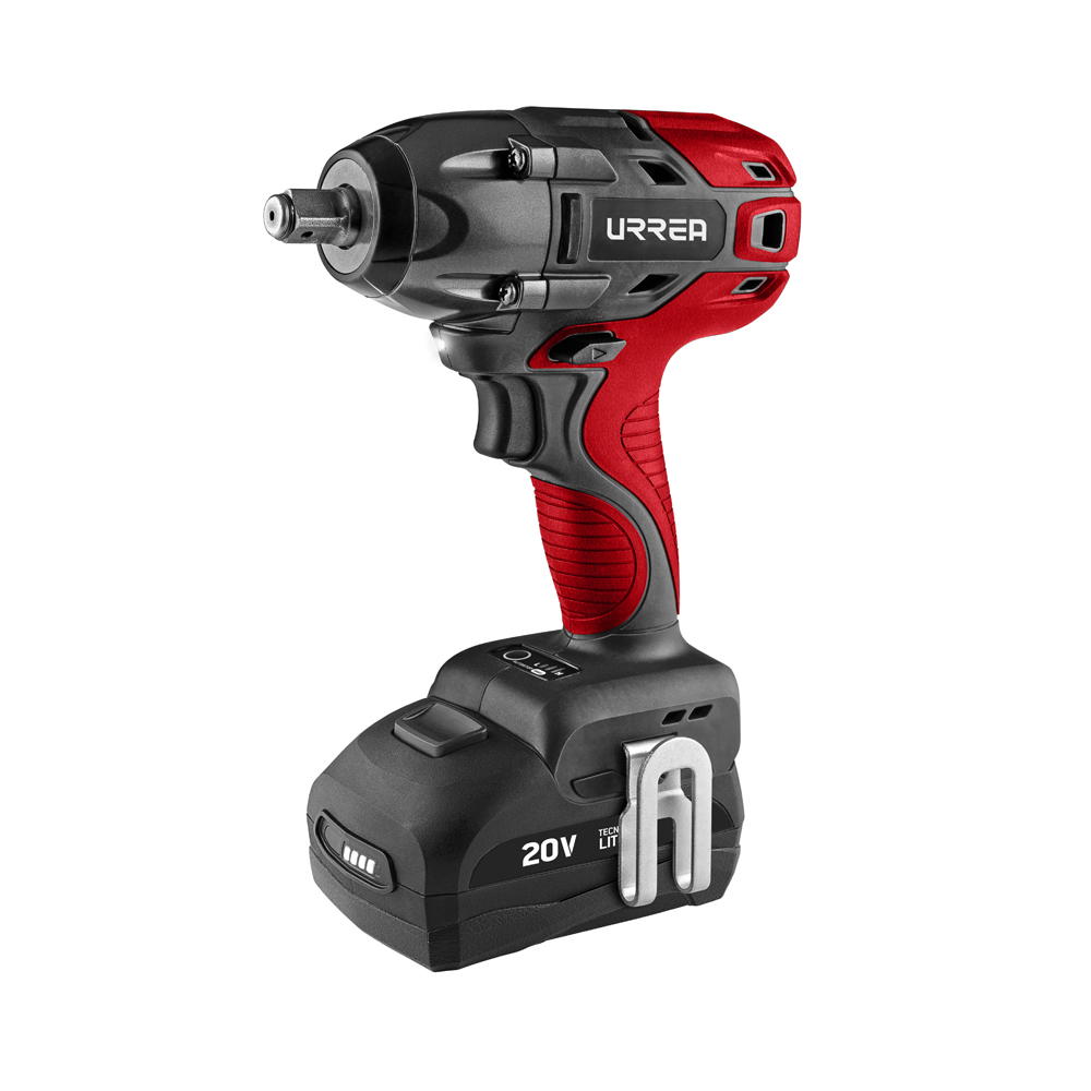 Pistola de impacto 1/2" a batería Litio-ion 20 V, 170 Nm