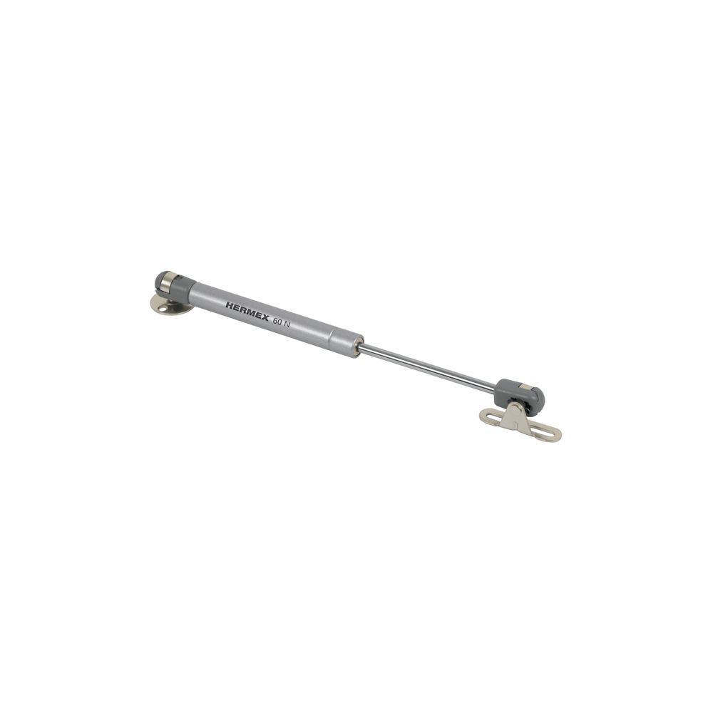 Pistón a gas con capacidad de 60 N / 6 kg, HERMEX