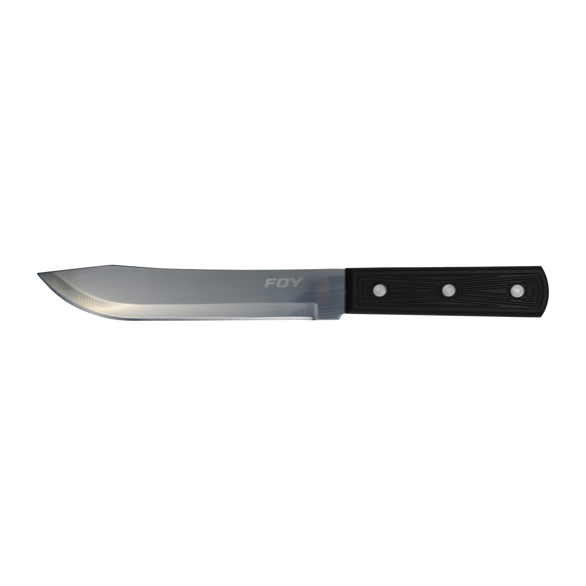 Cuchillo cebollero de acero inoxidable con mango de plástico de 7"