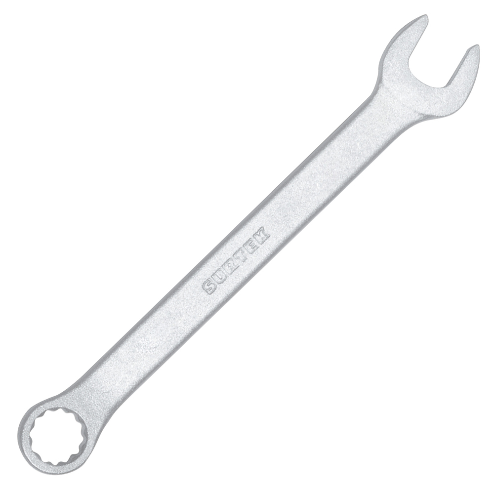 Llave combinada satinada métrica, 6 puntas, 7 mm
