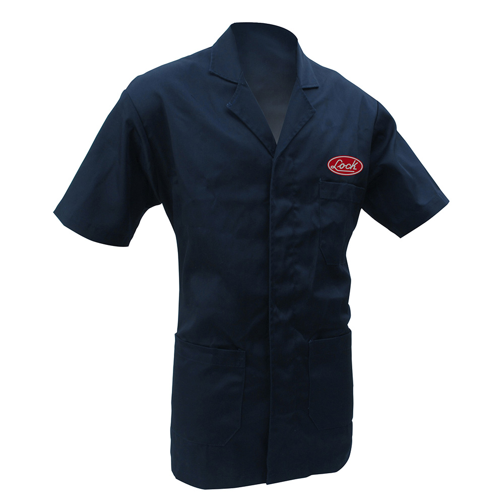 Bata color azul talla XL