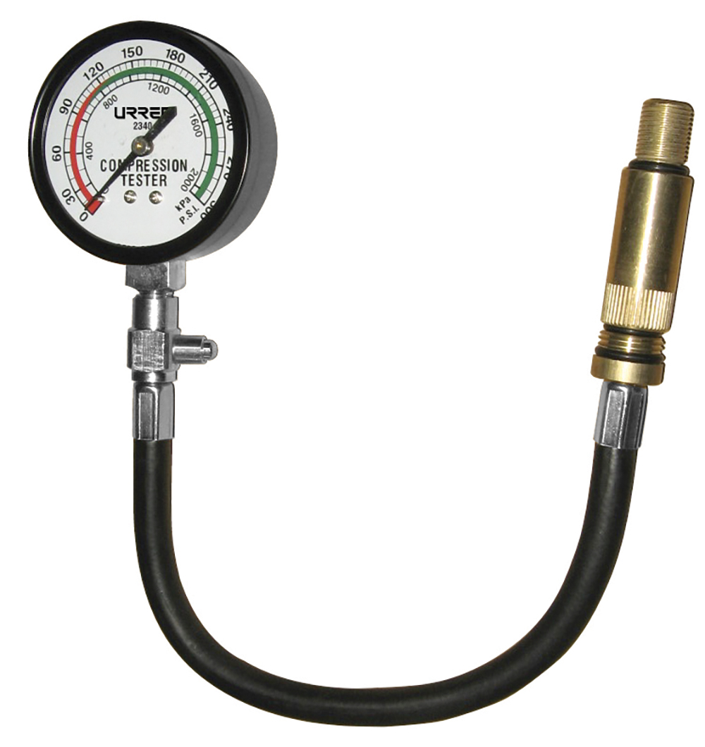 Verificador de compresión a gasolina 300 PSI