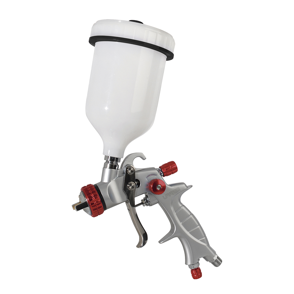 Pistola para pintar con alimentación de gravedad, capacidad 600 ml, 29 PSI