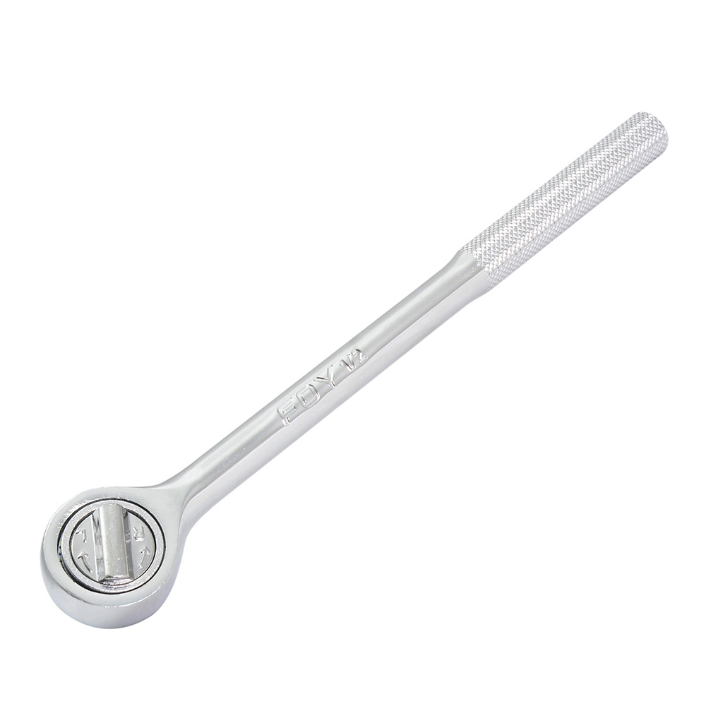 Matraca reversible cabeza redonda, para dado cuadro de 1/2"
