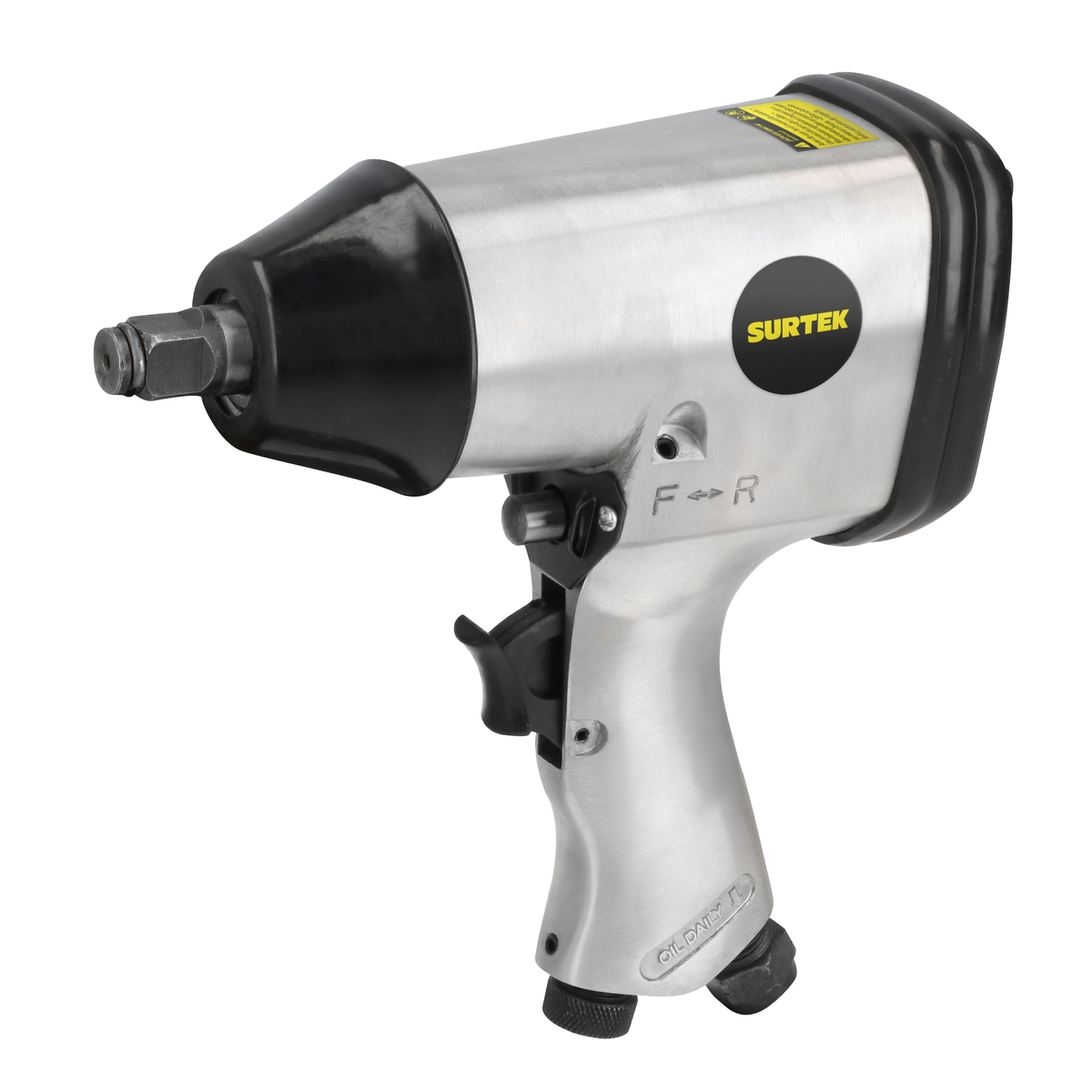 Pistola de impacto neumática cuadro de 1/2" 207 ft-lb sistema rocking dog