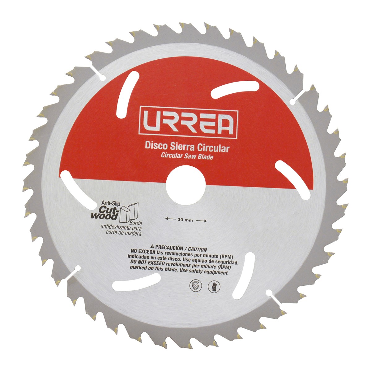 Disco para sierra circular para corte de madera 60 dientes, 10"