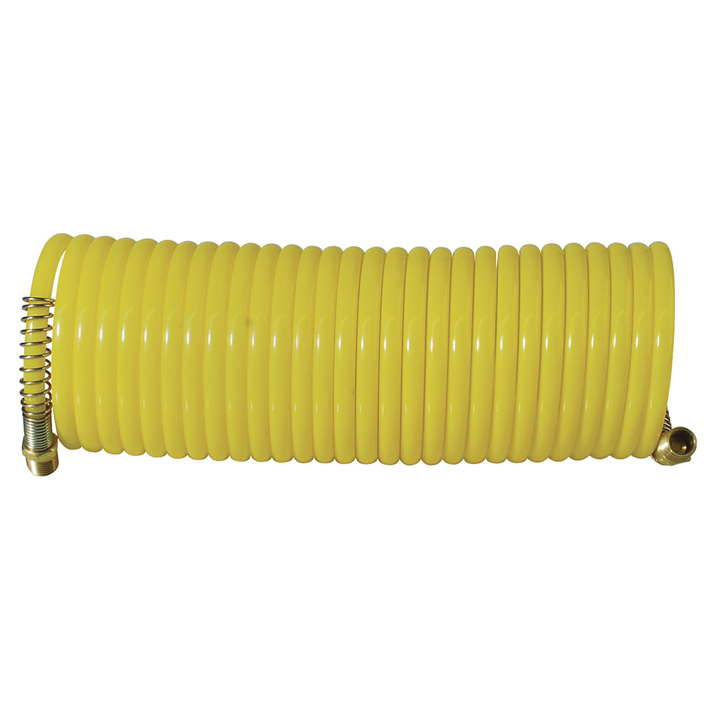 Manguera para aire tipo resorte 1/4" x 15 m