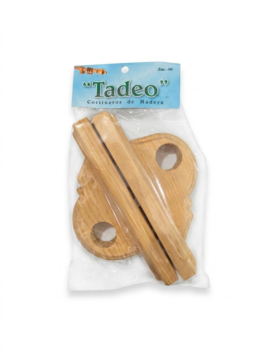 Cortinero de madera "Escalera chica", #10