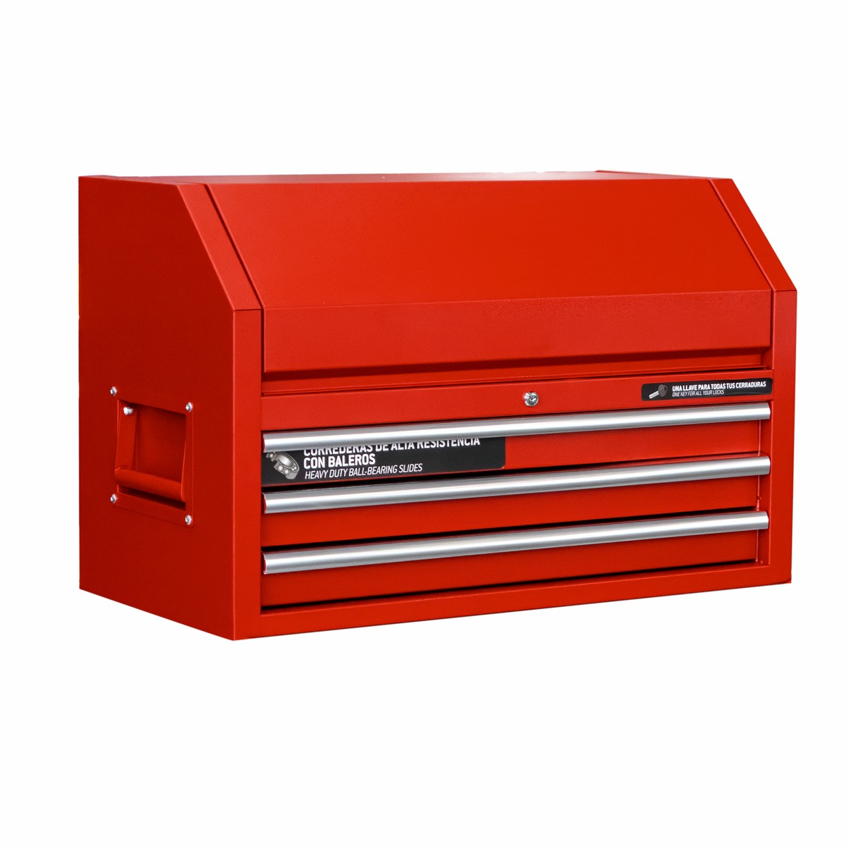 Gabinete superior 3 gavetas color rojo serie P 36"