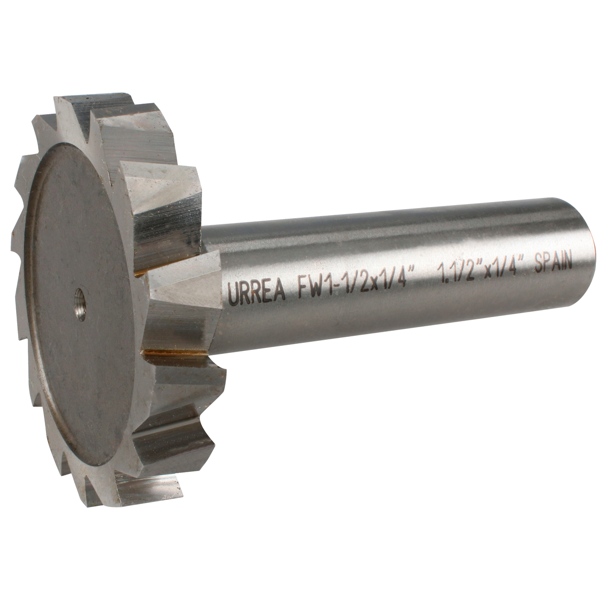 Fresa tipo woodruff de acero 1-1/2" x 1/4"