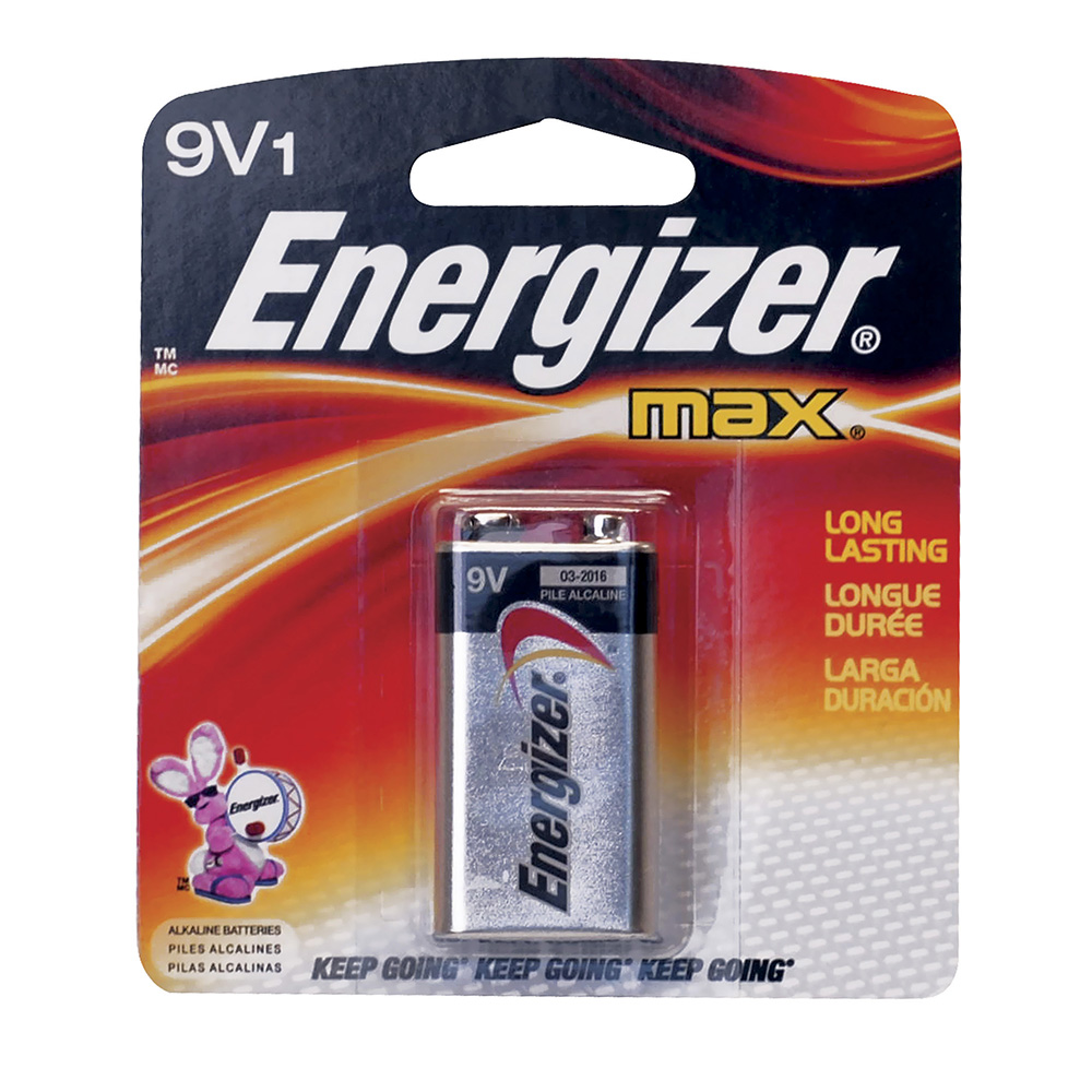 Pila alcalina Energizer "9V"