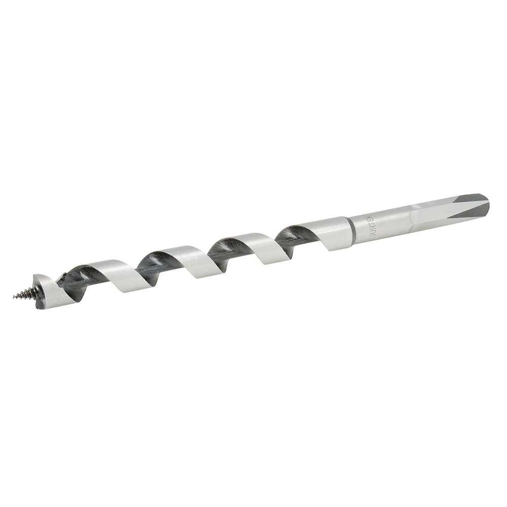 Broca para madera de acero al carbono tipo gusano 1/4" zanco 2 en 1