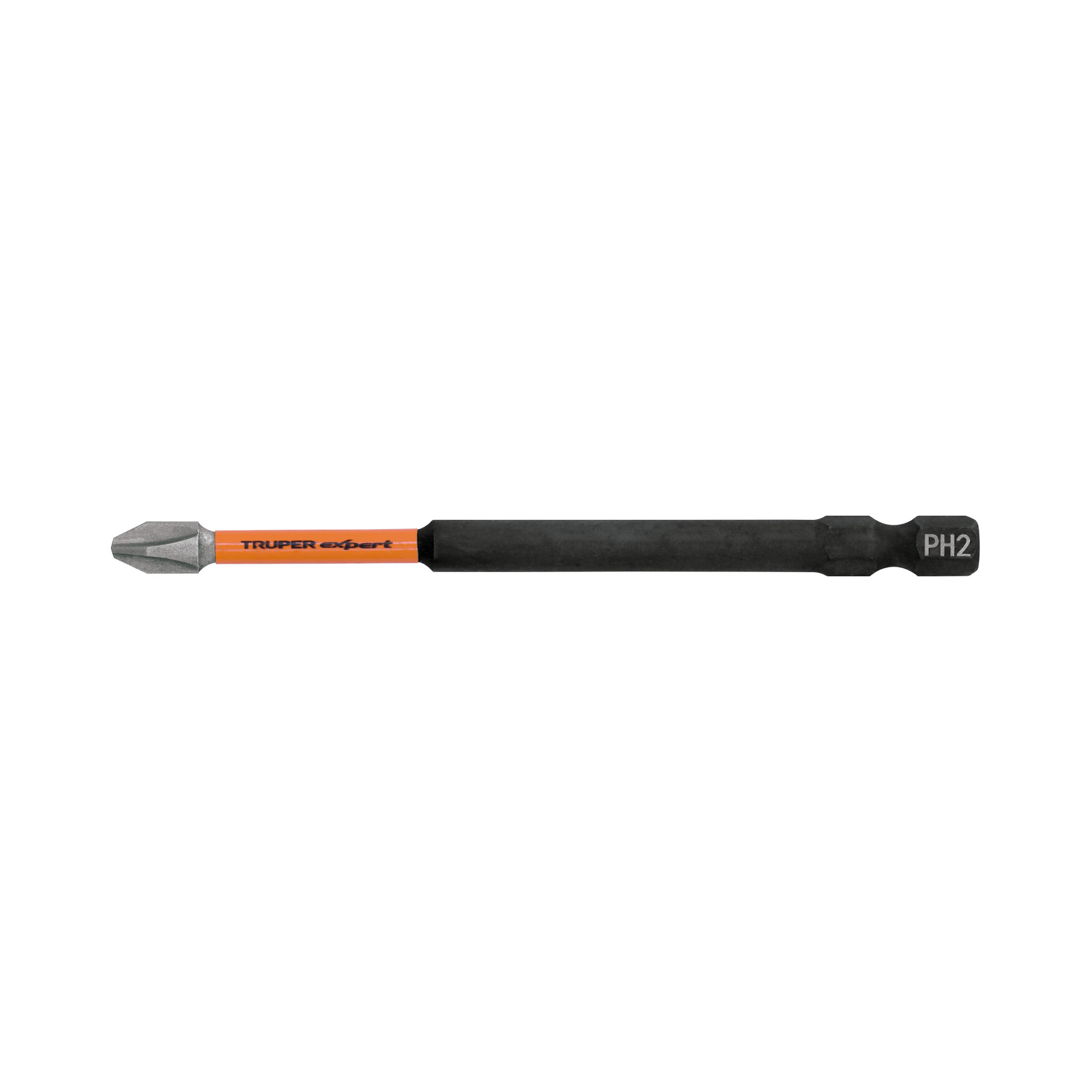 Estuche con 5 puntas de cruz PH2 de impacto largo 4'