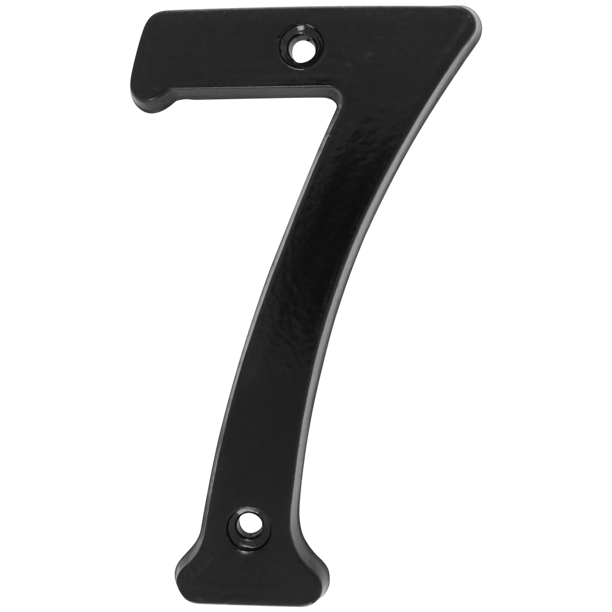 Número 7 slim 4" negro