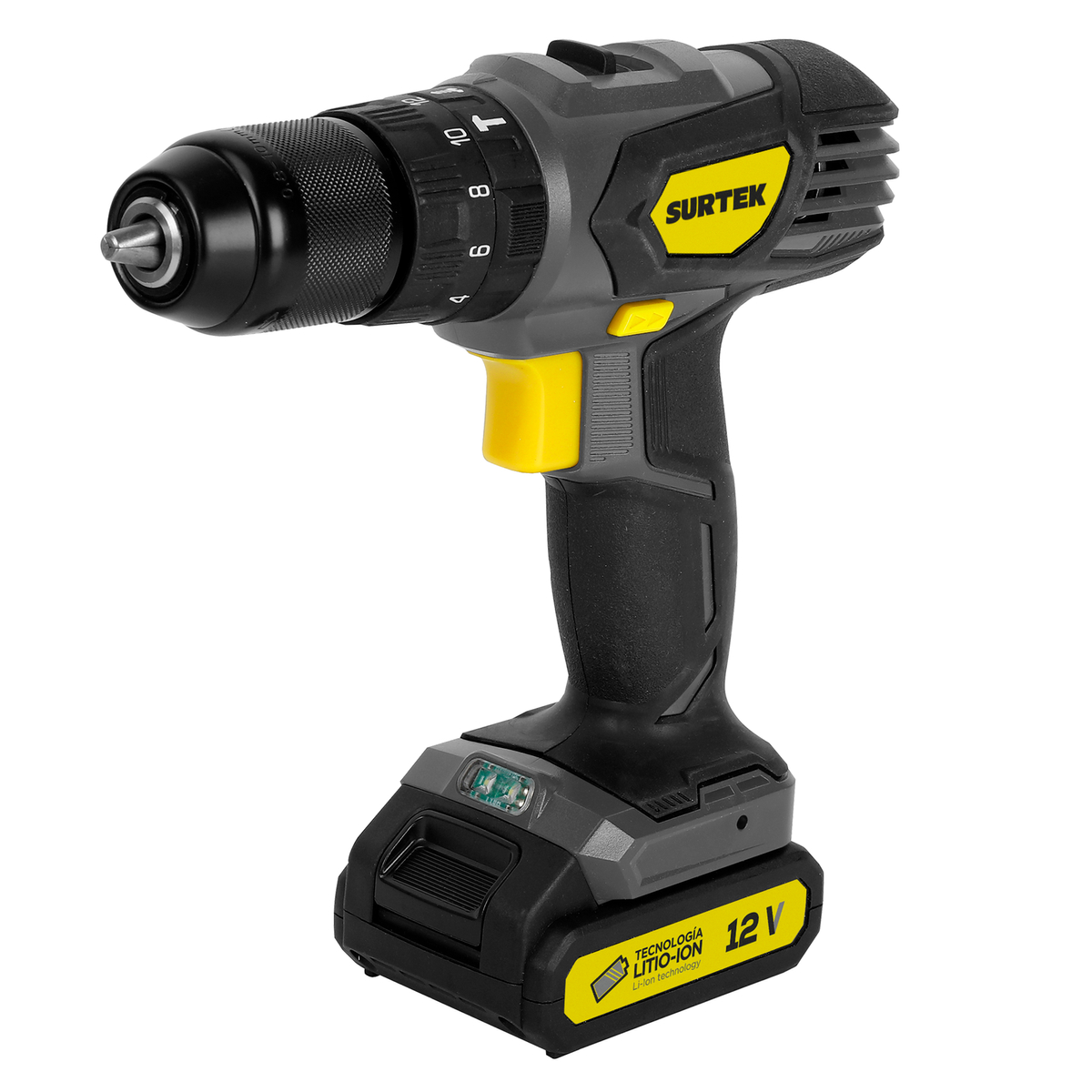 Rotomartillo de impacto 3/8" a batería Litio-ion 12 V 28 Nm