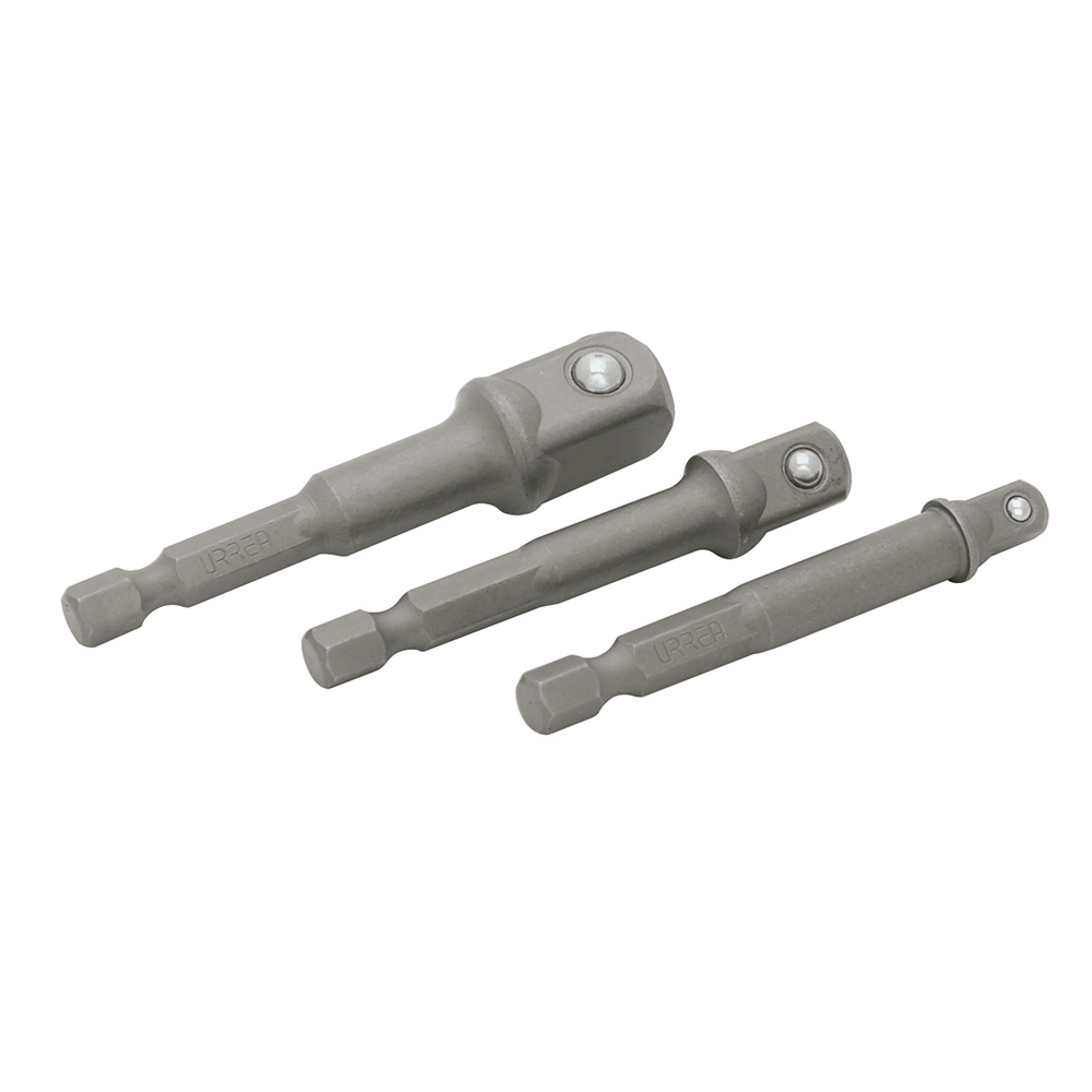 Juego de adaptadores para dados, varios cuadros, 3 piezas en blíster