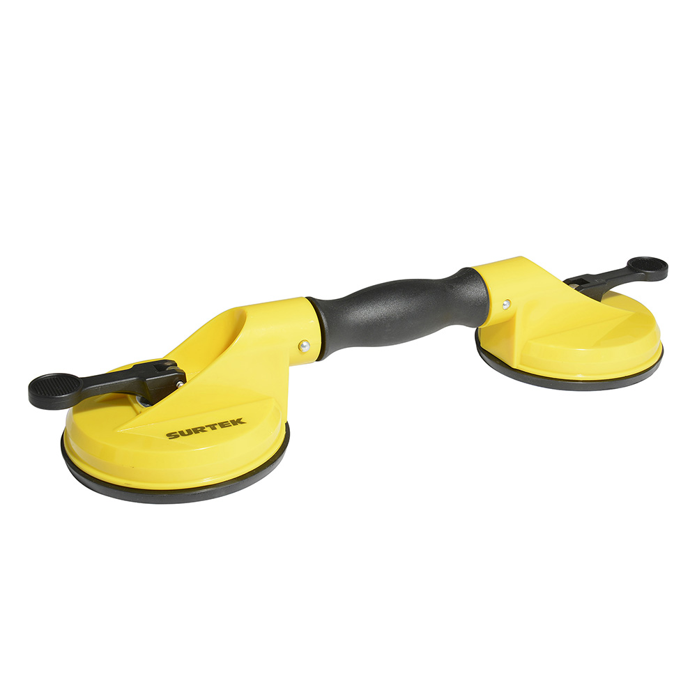 Copa doble de succión para vidrio 4-1/2"