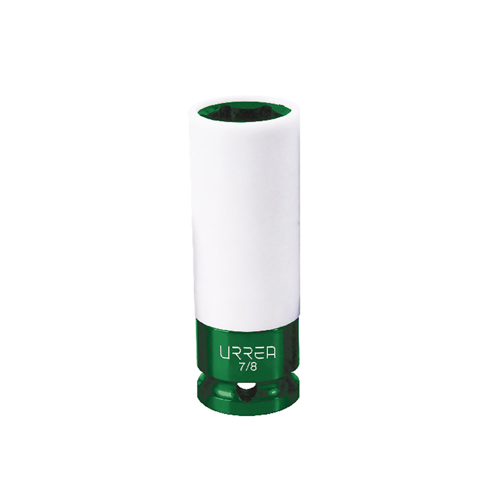 Dado de impacto en pulgadas cuadro de 1/2" con protección nylamid 7/8"