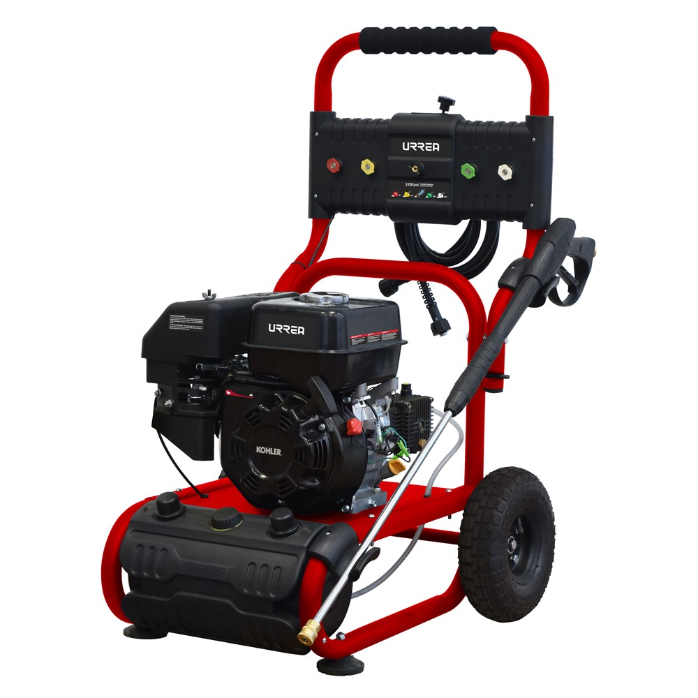 Hidrolavadora a gasolina 6.5 HP, 3200 PSI, 10.8 Lt por minuto