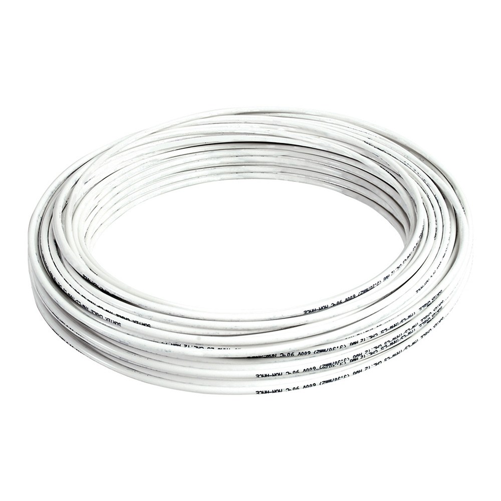 Cable eléctrico THW calibre 12, 100 m color blanco, 3175 W