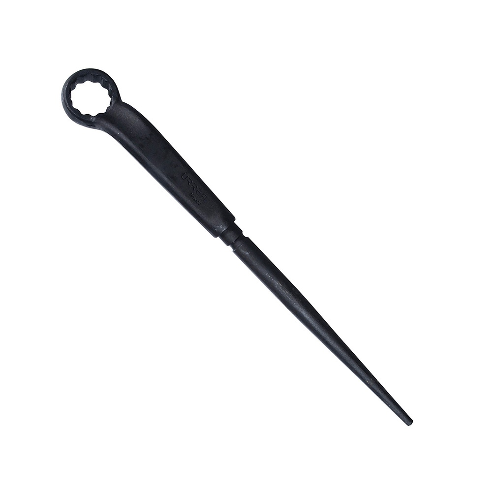Llave acodada de alta palanca fosfatizada con cola en métrica, 12 puntas, 24 mm