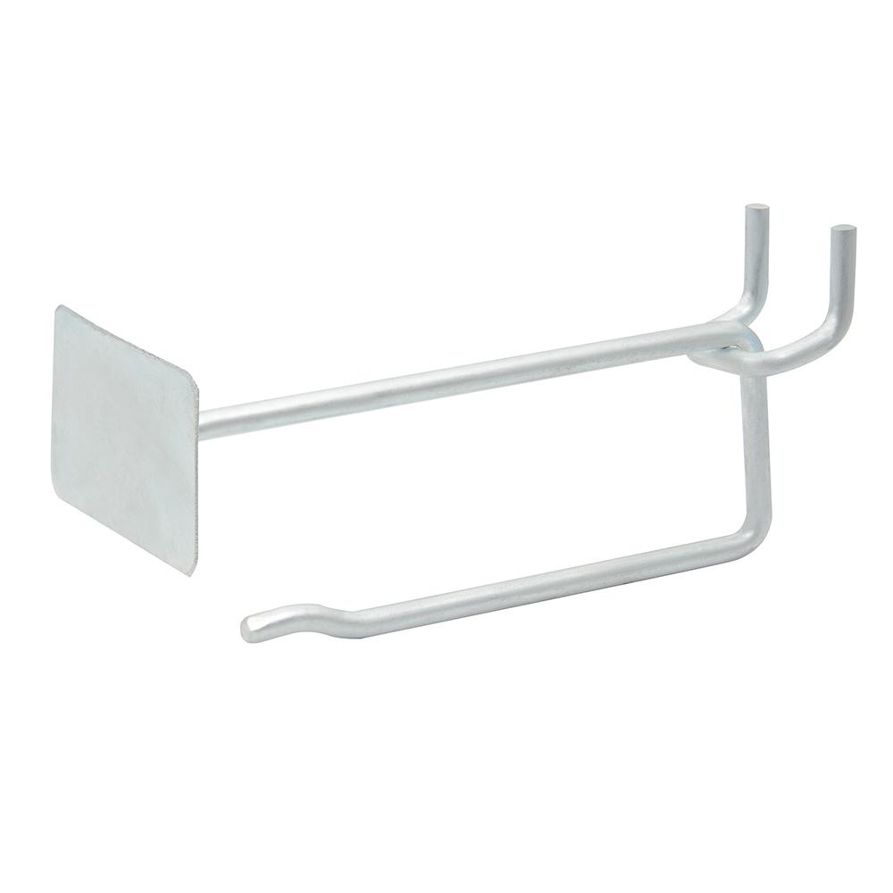 Gancho para perfocel con preciador metálico, 8"