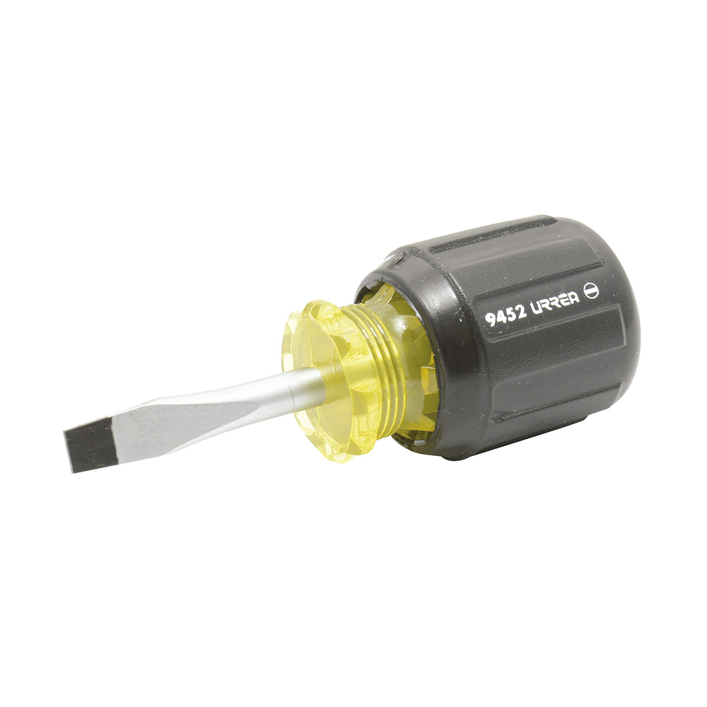 Destornillador con mango cushion grip, tipo trompo punta cab barra redonda 1/4" x 1-1/2"