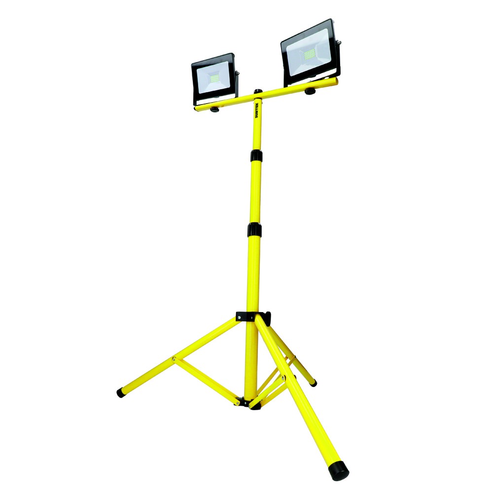Reflector doble de LED SMD delgado con soporte telescópico 20 W de 1,900 lm