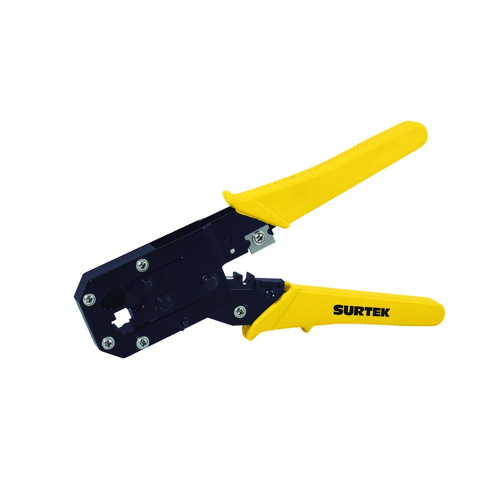 Pinza ponchadora modular para conectores RJ12 de 9"