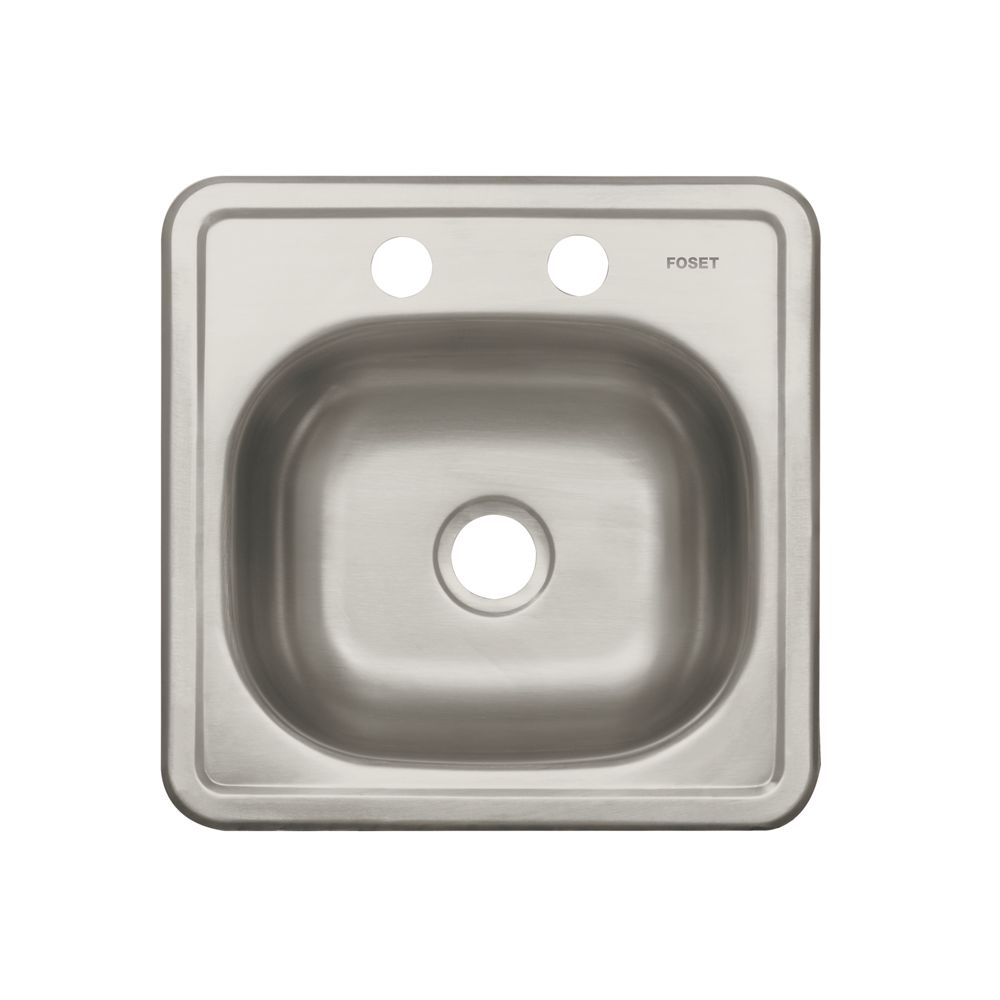 Tarja de empotrar tipo bar 38 x 38 cm, FOSET BASIC