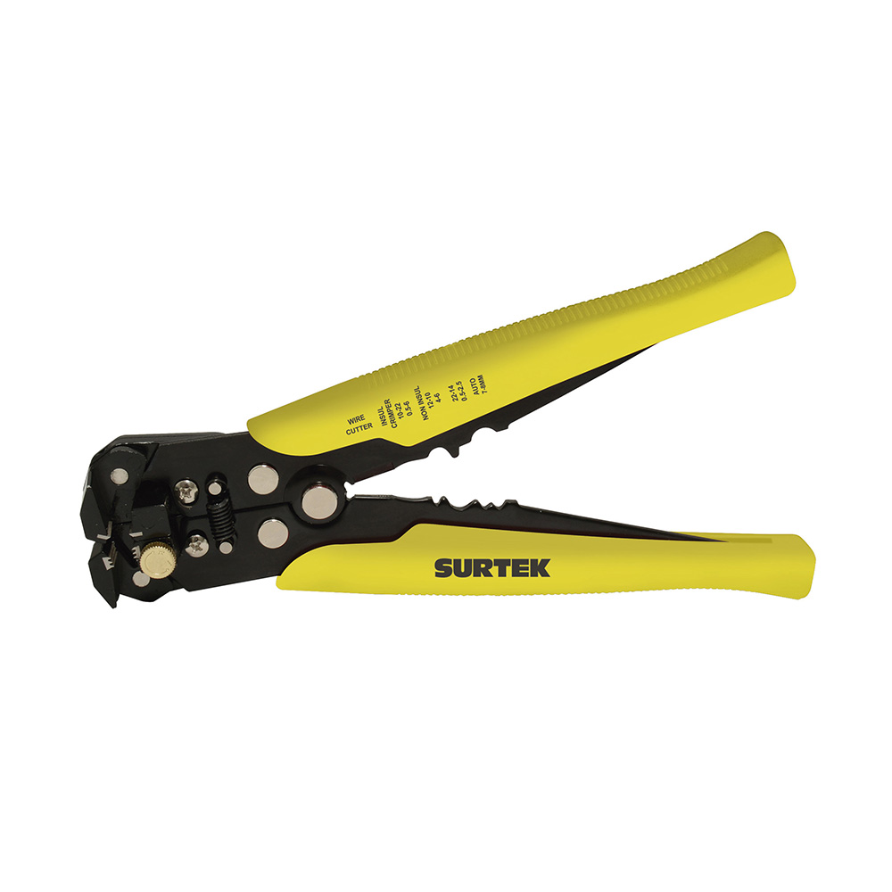 Pinza pelacable automática 10-24 AWG de 8"
