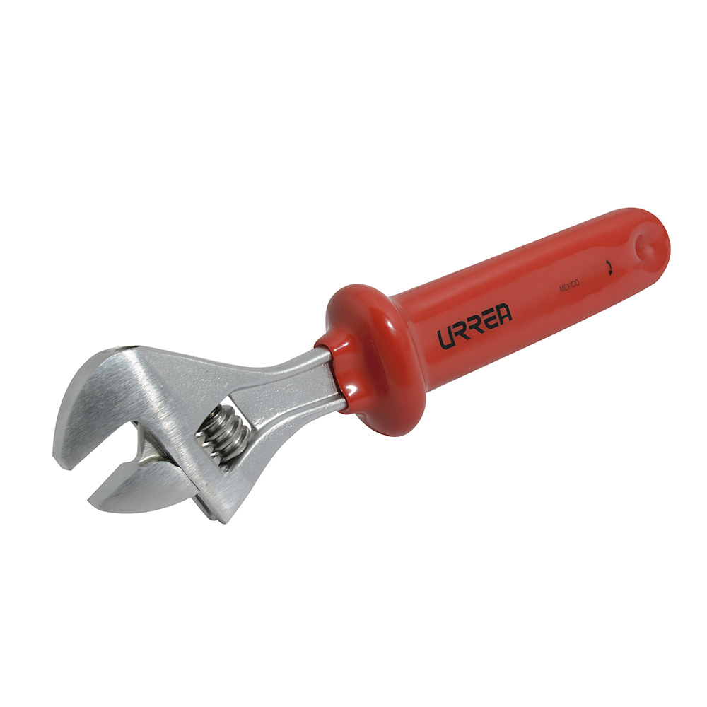 Llave ajustable con mango dieléctrico 1000 V de 10"