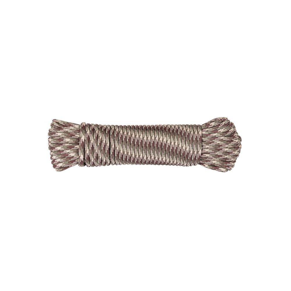 Piola de nylon paracord de 4mm x 15m camo, madeja, FIERO