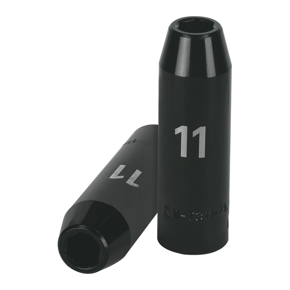 Dado largo cuadro 1/2' de impacto 6 puntas de 11 mm, TRUPER