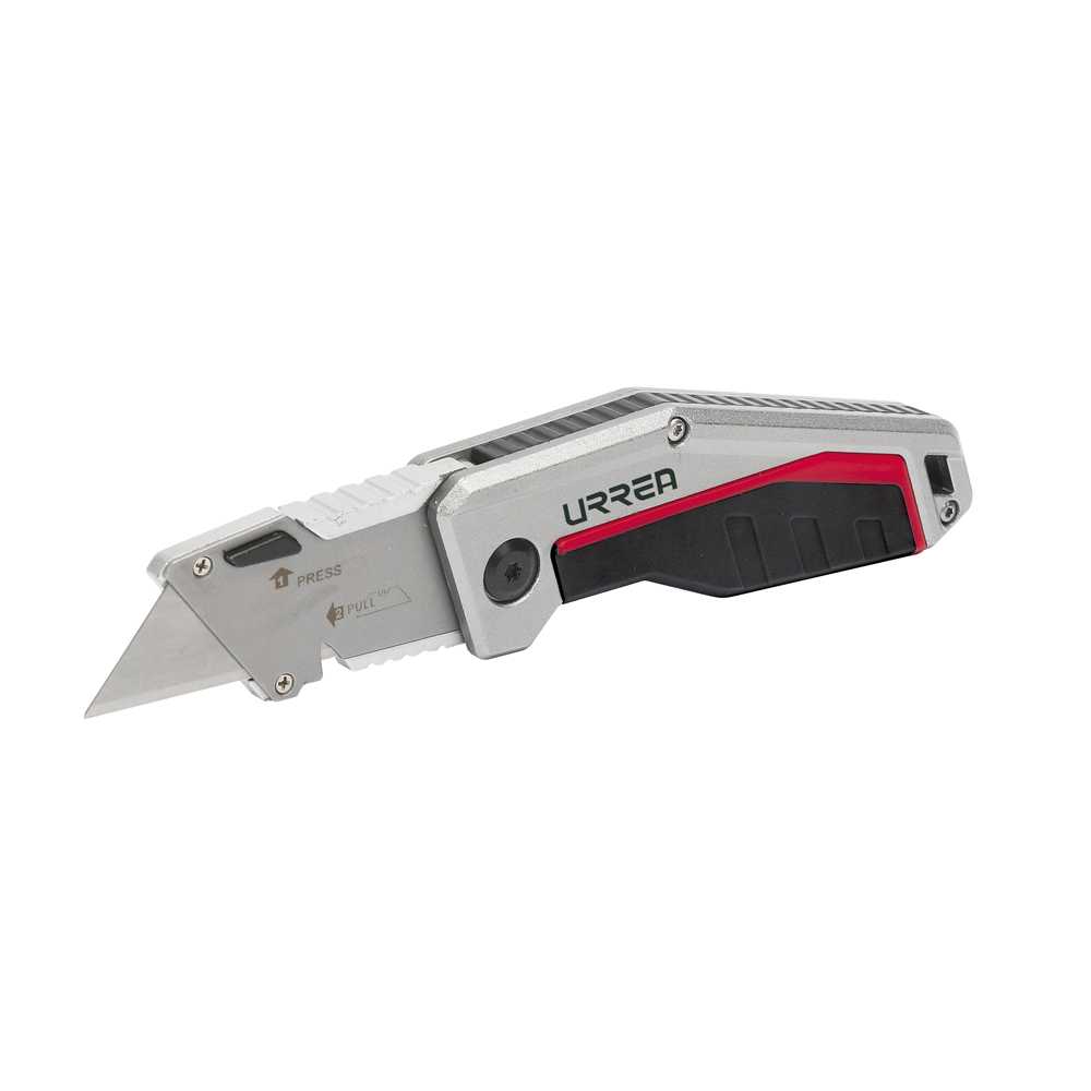 Navaja utilitaria abatible con corta hilo, 7"
